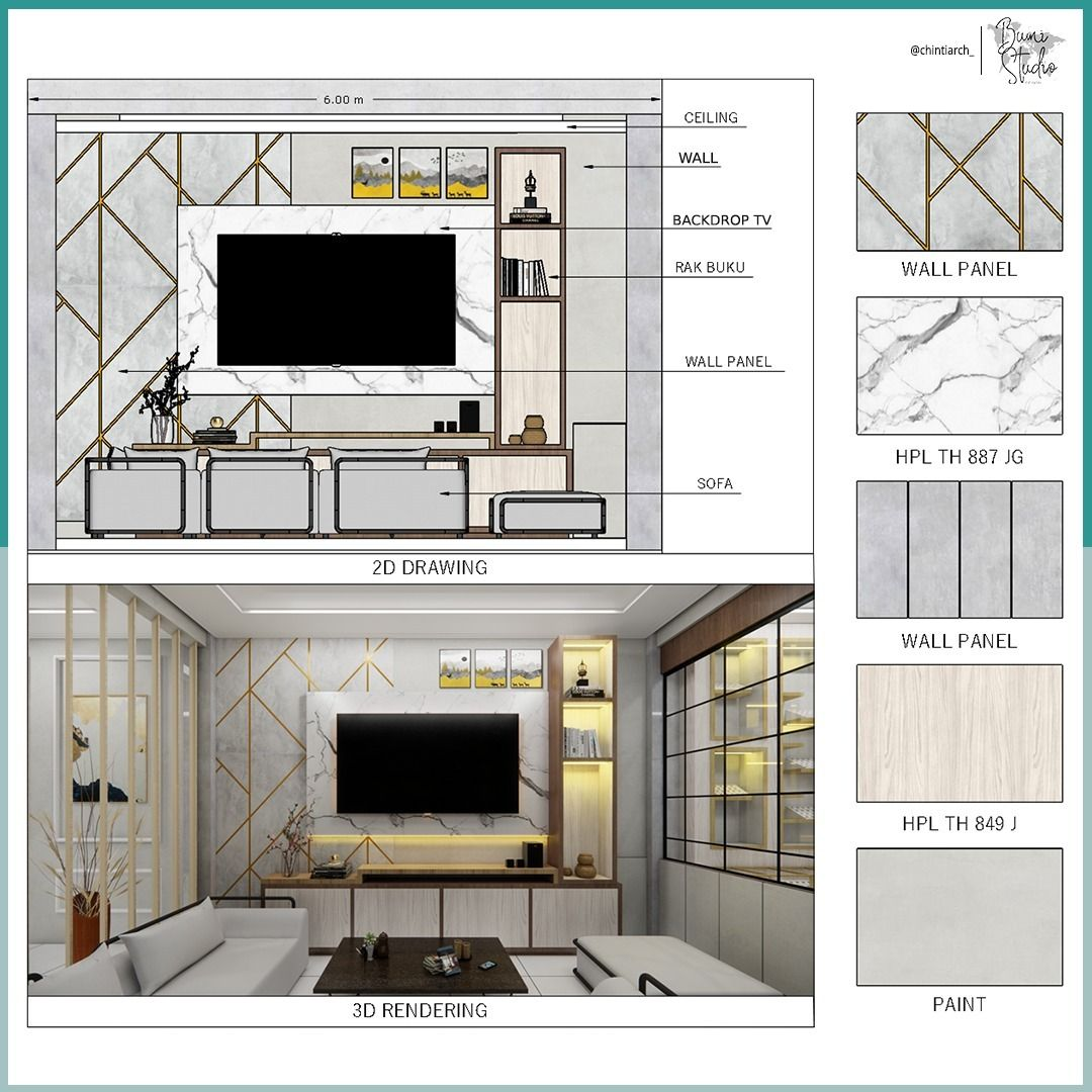 Photorealistic 3D Interior Spatial Visualization