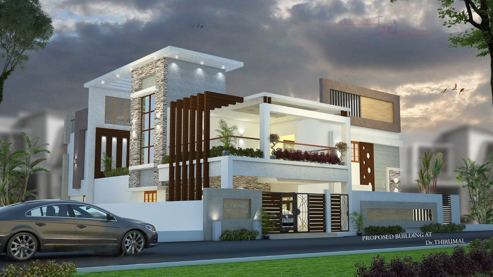 Technical execution of Architecture Residential 3D by Varaaha Builders & constructions