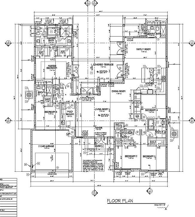 Vastu Compliant Residential Floor Plan Sketch